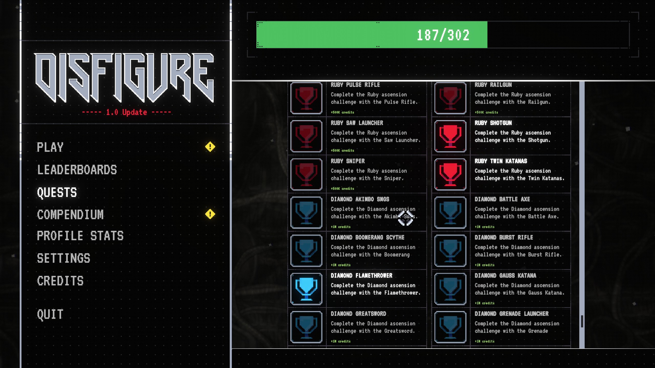 Disfigure — boss fight against a towering creature