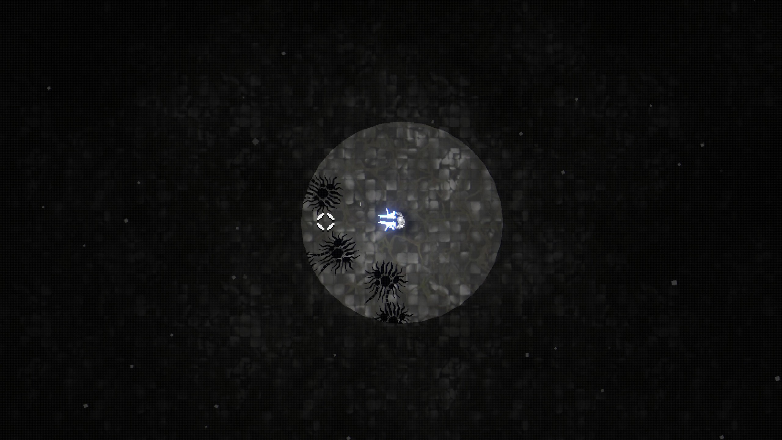 Disfigure — main menu and Quests screen